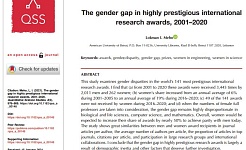 2021 9 Gender gap in research awards Athenas wisdom