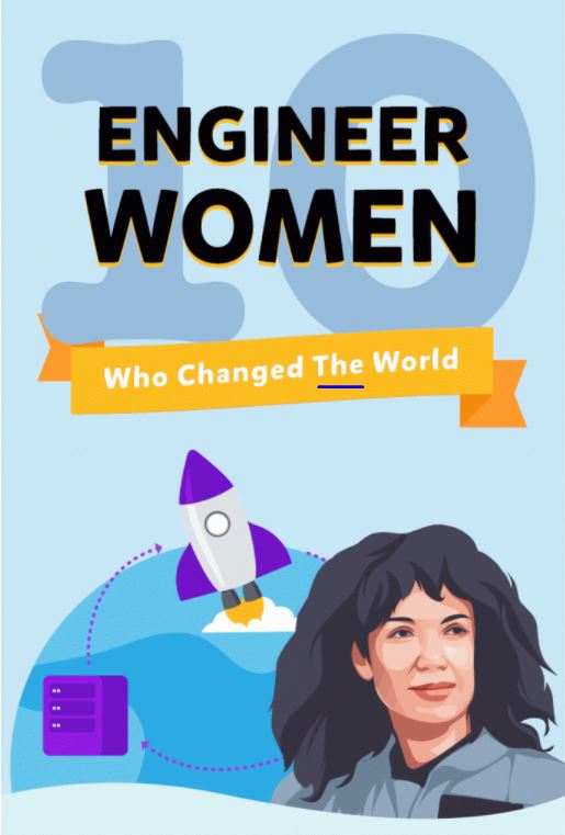 women in engineering graphic